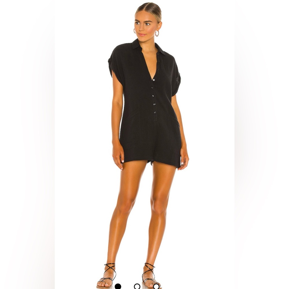 NWT LSPACE Mika Romper in Black